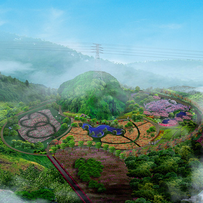 休闲山地公园效果图-1